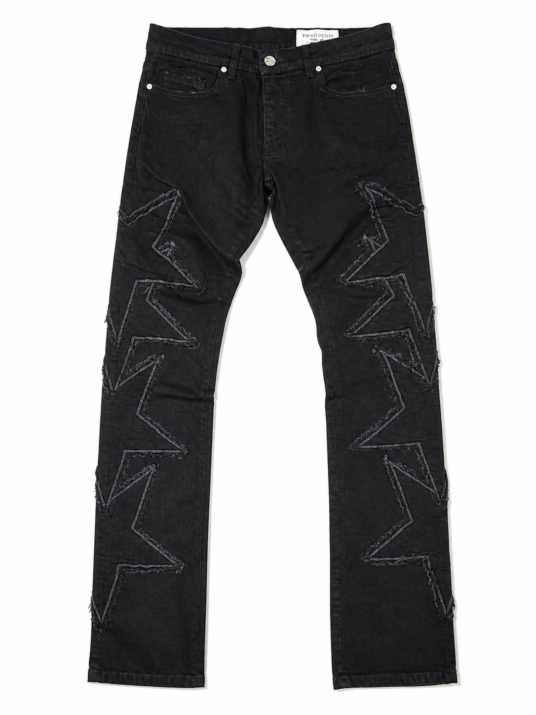 Men's Stacked Star Denim in Jet Black