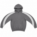 Men's 5 Stripe Hoodie in Gray