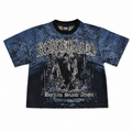 Men's Stand Alone Tapestry T-Shirt In Black