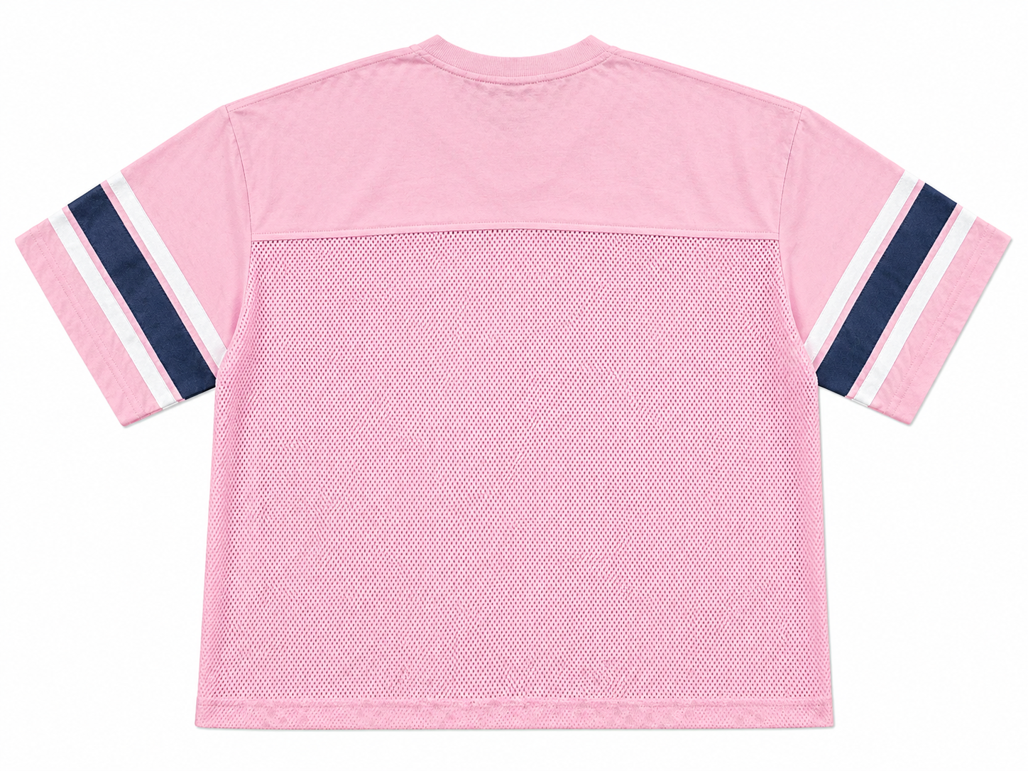 Men's Ambition Mesh Oversized Crop Jersey In Pink