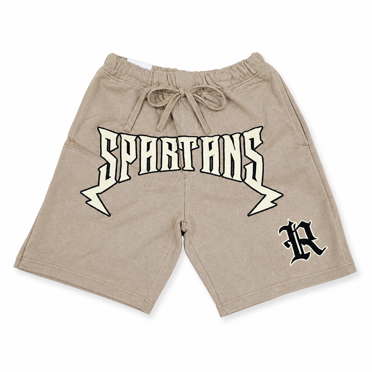 Men's Spartans Washed' Shorts (Taupe) 610-11926