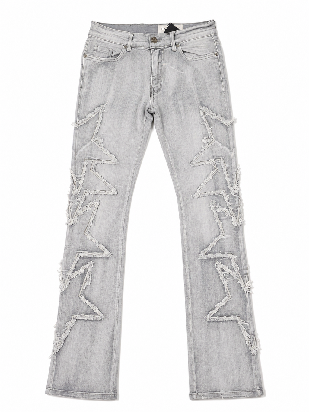 Men's Stacked Star Denim in Gray
