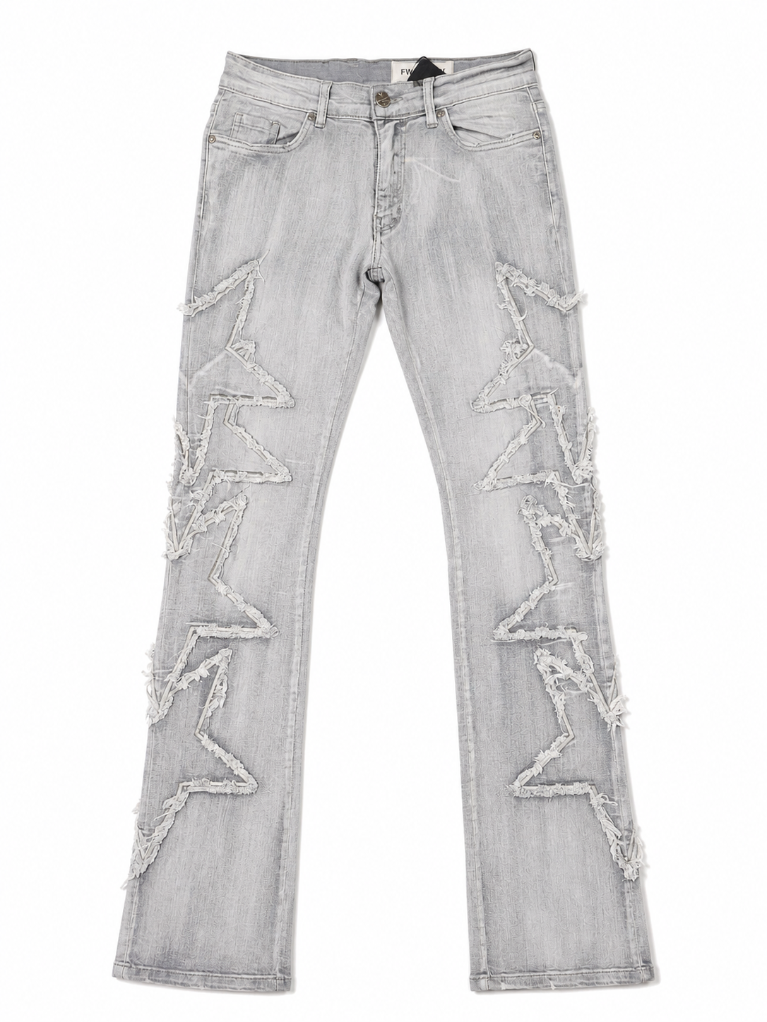Men's Stacked Star Denim in Gray