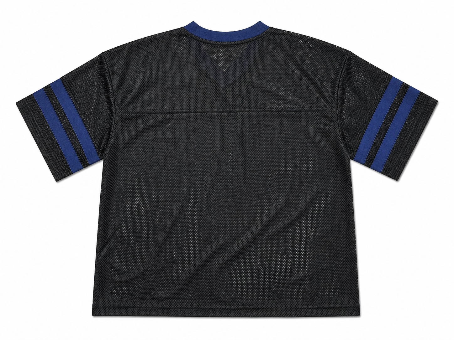 Men's Saints Oversized Mesh Crop Jersey In Black