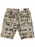 Men's Twill Shorts Static layer in Camo