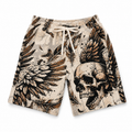 Men's Conquer Tapestry Shorts In Cream