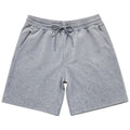 Men's Washed Rhinestone Galaxy Shorts In Lt. Gray