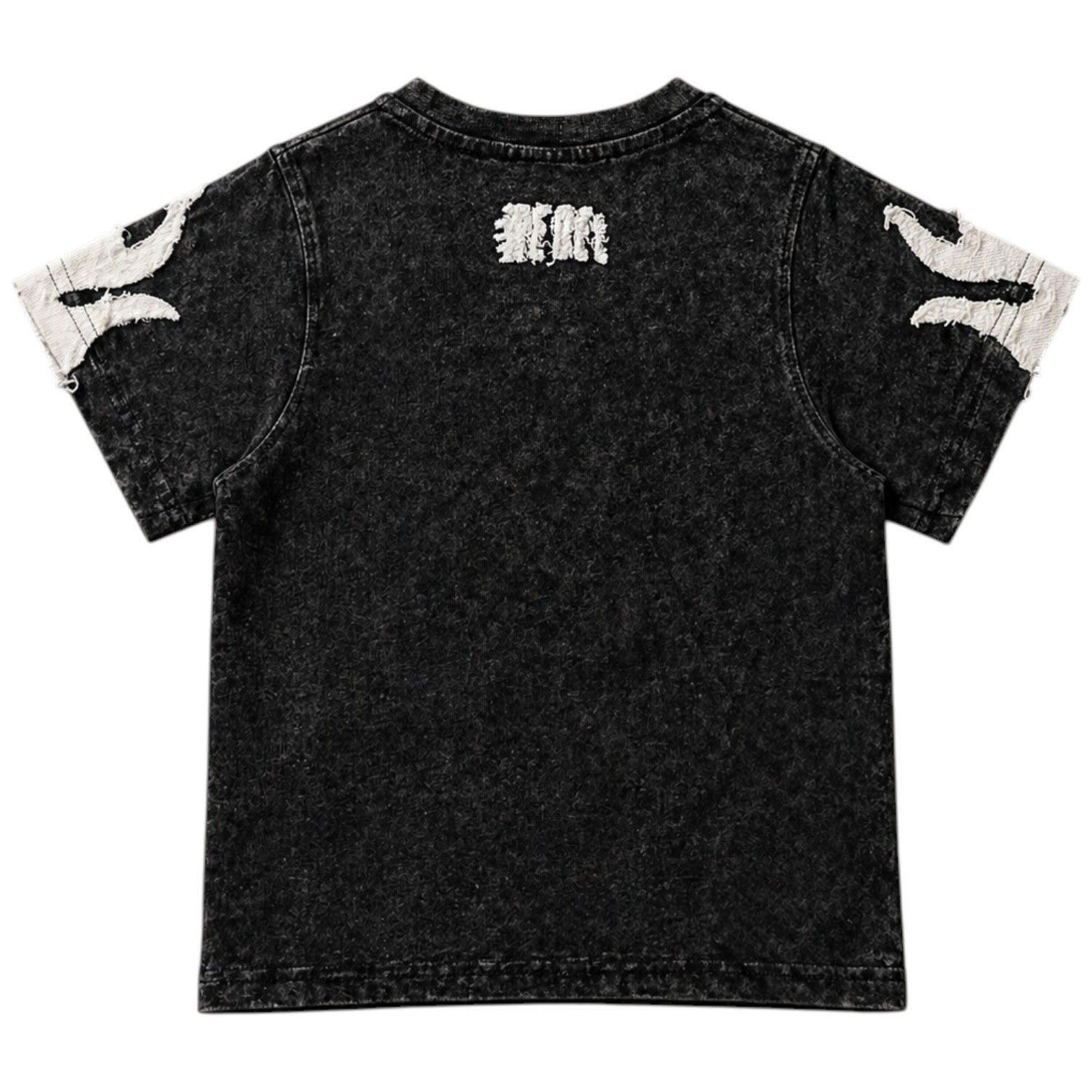 Kid's Rebel Flame Shirt In Black