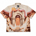Men's Paradise Tapestry Shirt In Khaki