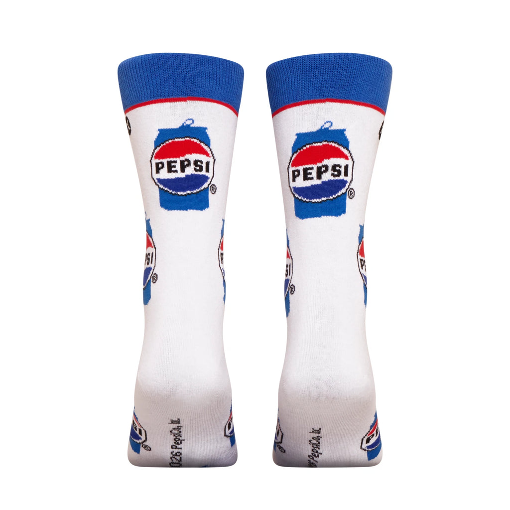 Pepsi Crew Socks 2 Pair Novelty Soda Graphic Unisex Men Women