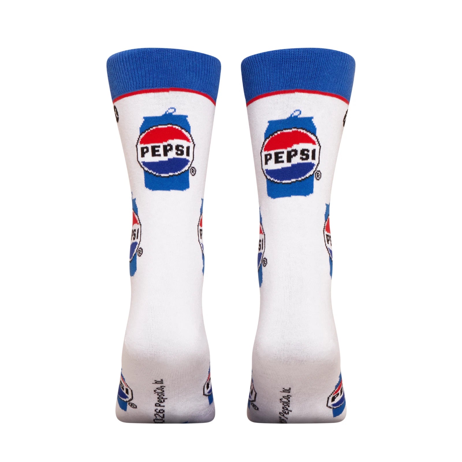 Pepsi Crew Socks 2 Pair Novelty Soda Graphic Unisex Men Women