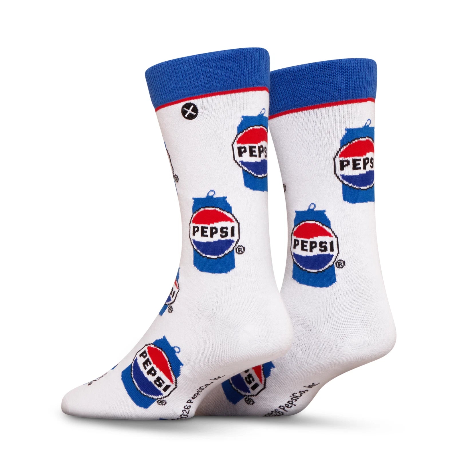 Pepsi Crew Socks 2 Pair Novelty Soda Graphic Unisex Men Women