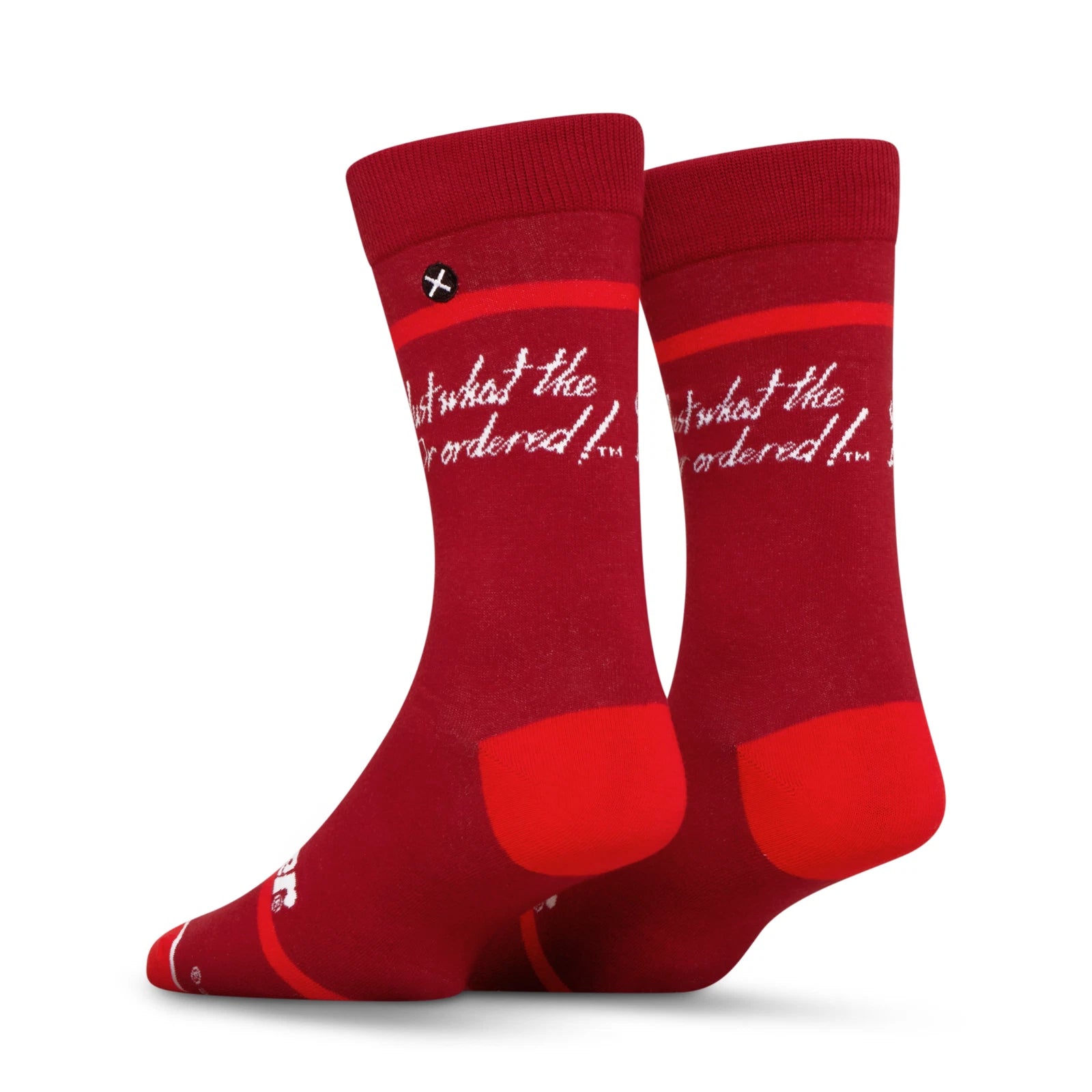Dr Pepper Crew Socks 2 Pair Novelty Soda Graphic Unisex Men Women