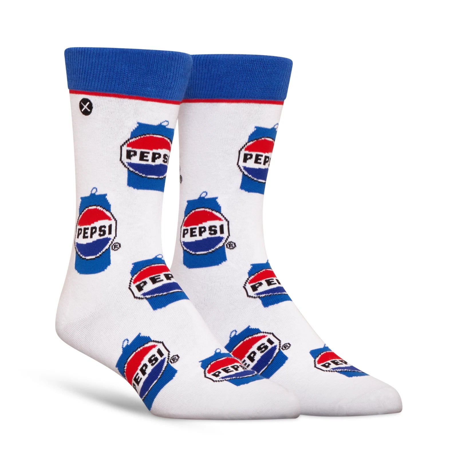 Pepsi Crew Socks 2 Pair Novelty Soda Graphic Unisex Men Women
