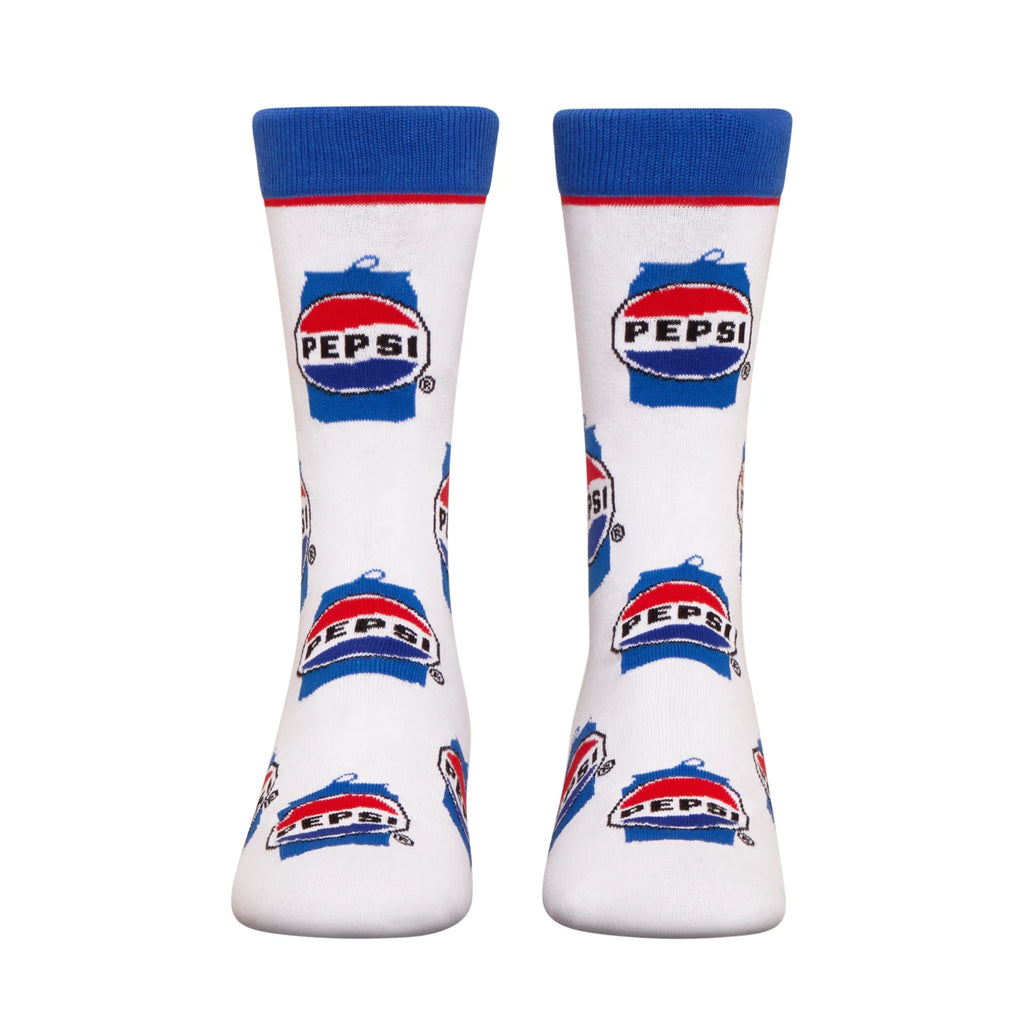 Pepsi Crew Socks 2 Pair Novelty Soda Graphic Unisex Men Women