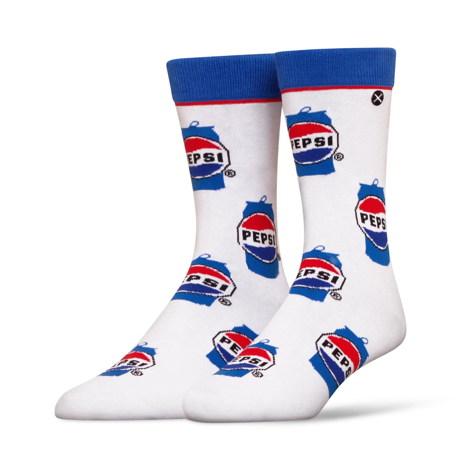 Pepsi Crew Socks 2 Pair Novelty Soda Graphic Unisex Men Women