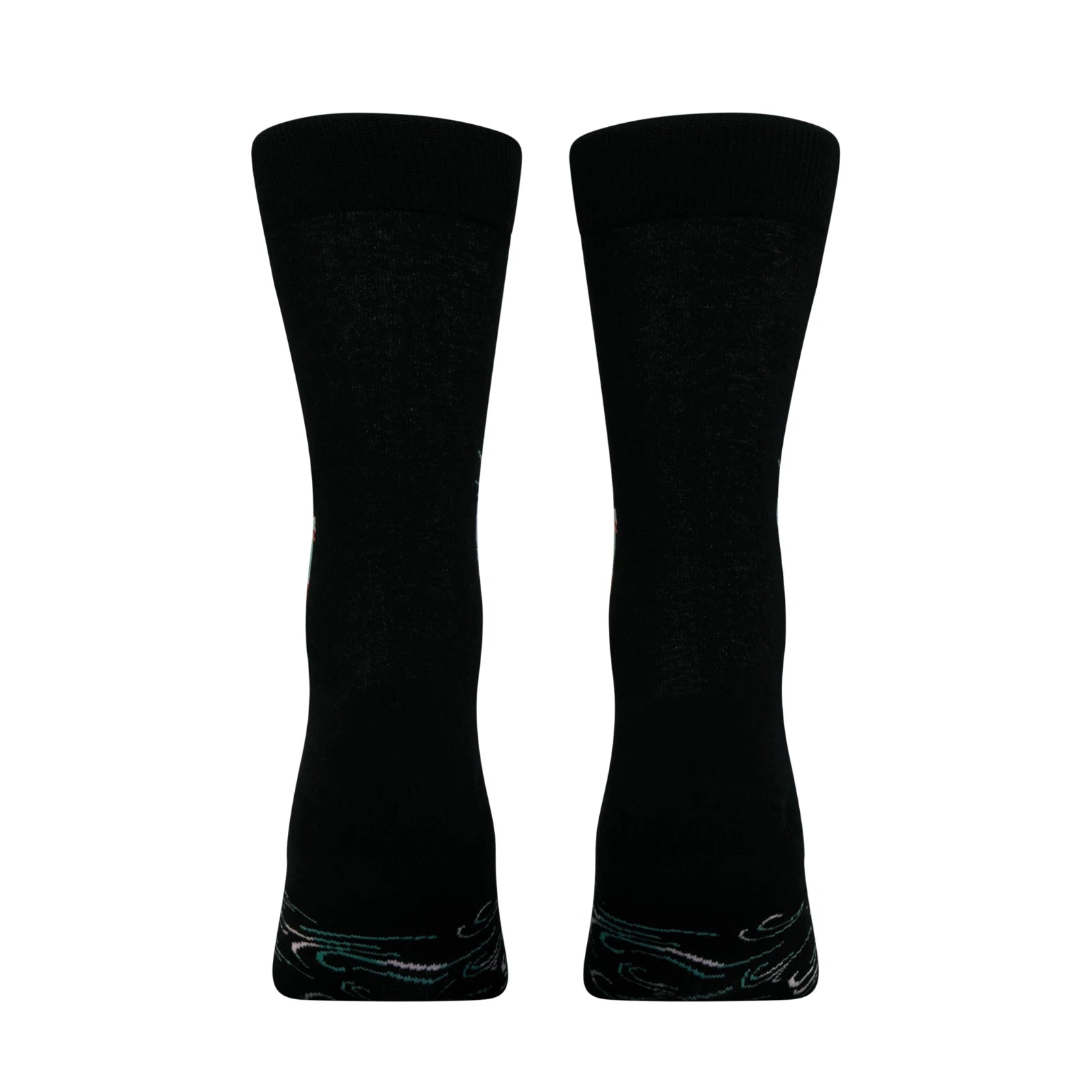 Mountain Dew Baja Blast Crew Socks 2 Pair Novelty Soda Graphic Unisex Men Women