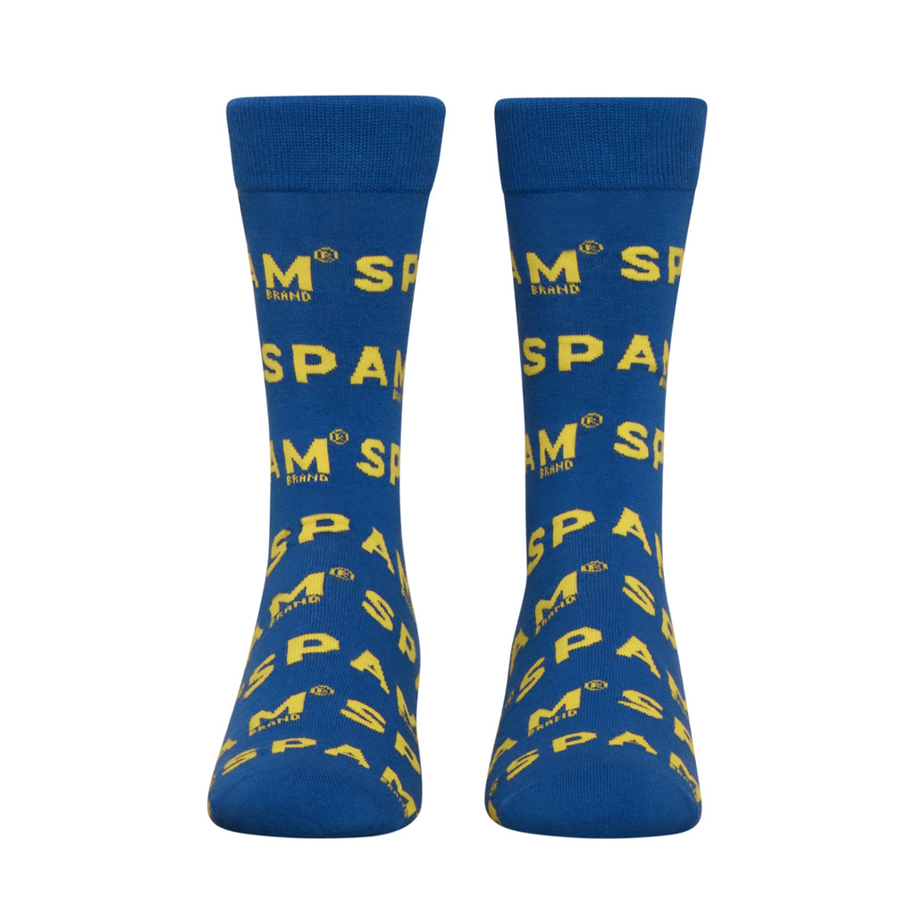SPAM Crew Socks 2 Pack Novelty Food Theme Unisex