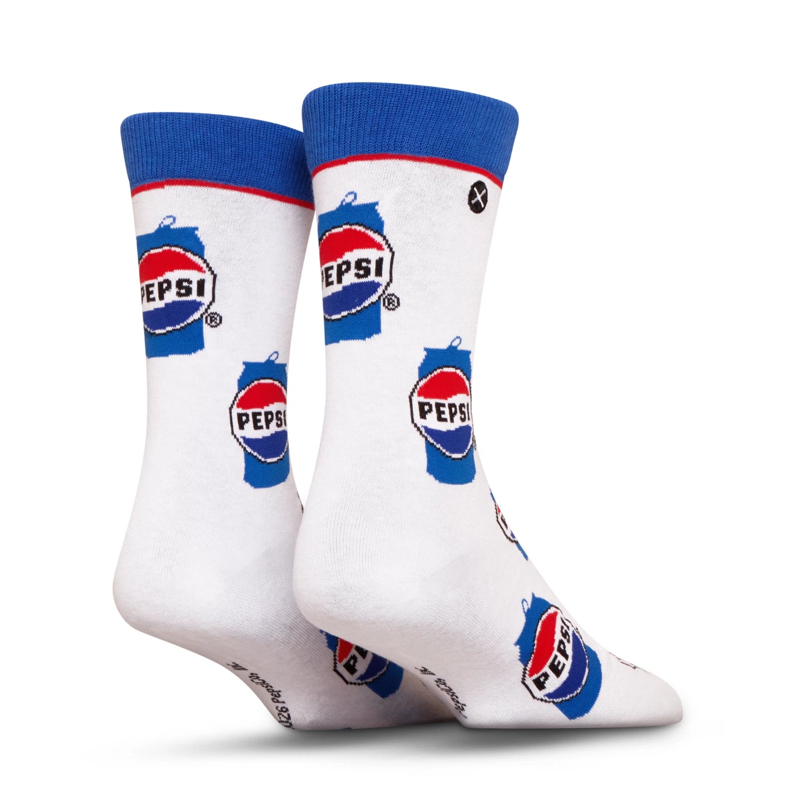 Pepsi Crew Socks 2 Pair Novelty Soda Graphic Unisex Men Women